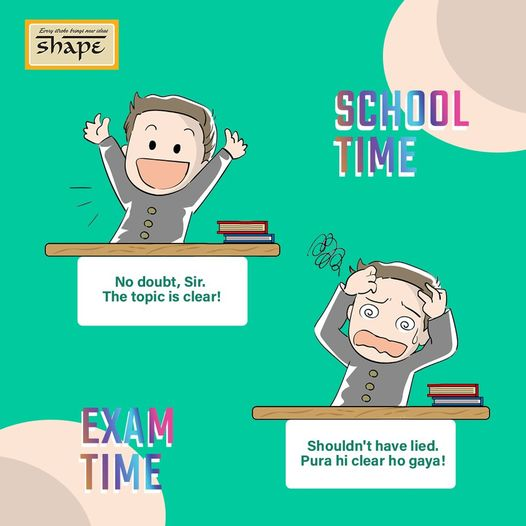ShapeStationery's tweet photo. Always get your doubts cleared to avoid any future danger. Free advice hai, le lo!
.
.
#Shape #Amazon #calm #Printedbooks #notebook #stationery #journal #art #notebooks #notes #bulletjournal #diy #craft #design #book #schooltime #school #teachers #subject #shapenotebooks https://t.co/5FxXjygjcc