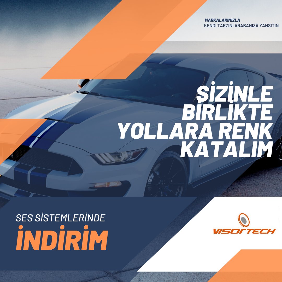 Sizinle birlikte yollara renk katalım. Markalarımızın tamamı ile kendi tarzınızı yansıtmaya ne dersiniz ?