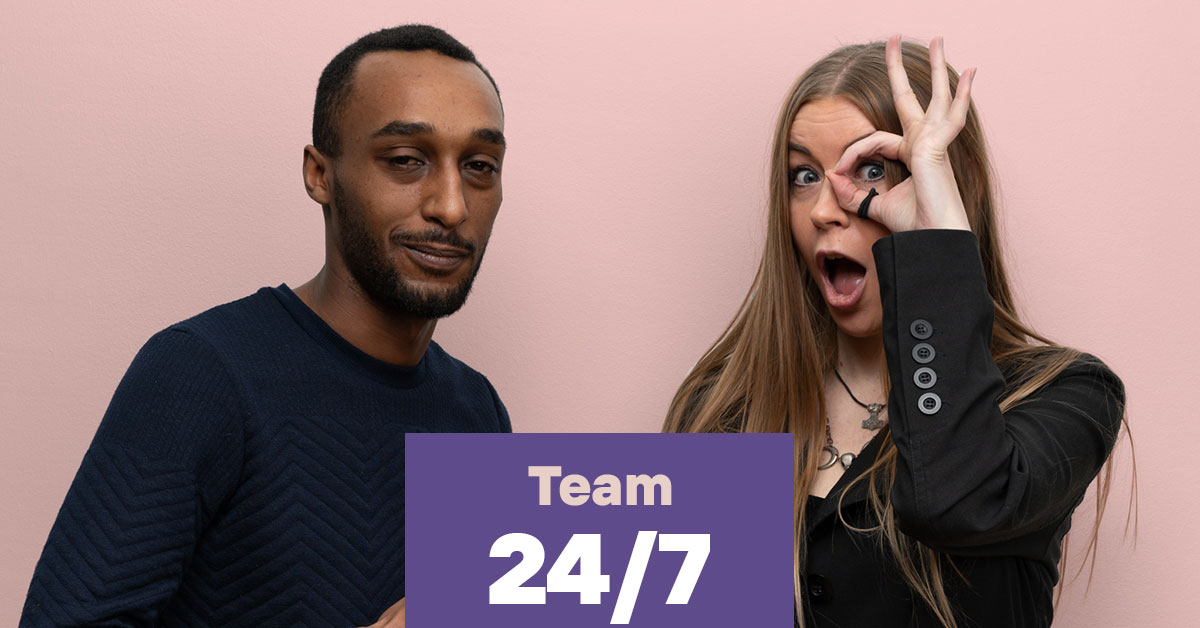 Työtä tarjolla 24/7-tiimissä! 💪
Tule asiakasneuvojaksi tekemään merkityksellistä ja haastavaakin asiakaspalvelutyötä puhelimessa &amp; sähköpostissa. Vuorotyö, jota voit tehdä myös etänä.
bit.ly/3DMdoQ1
#rekrytointi #asiakaspalvelu #asiakasneuvoja #huomisenpalvelua