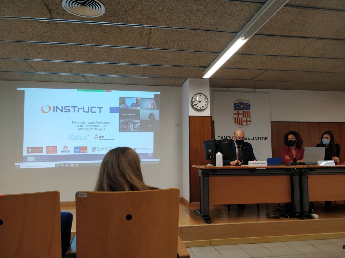 Starting the training event of the ERASMUS+ #INSTrUCTProject!