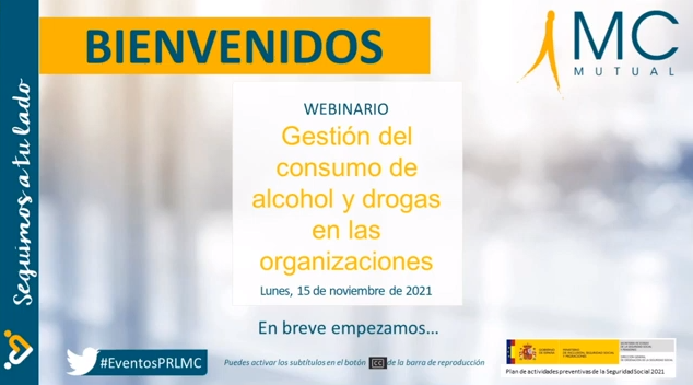 prevencionjcyl's tweet photo. #EventosPRL
Ahora puedes ver en YouTube el webinar "Gestión del consumo de alcohol y drogas en las organizaciones" que @MCMUTUAL celebró el pasado 15 de noviembre de 2021.
https://t.co/LkK14nGnDD https://t.co/Csm4ax8DoA