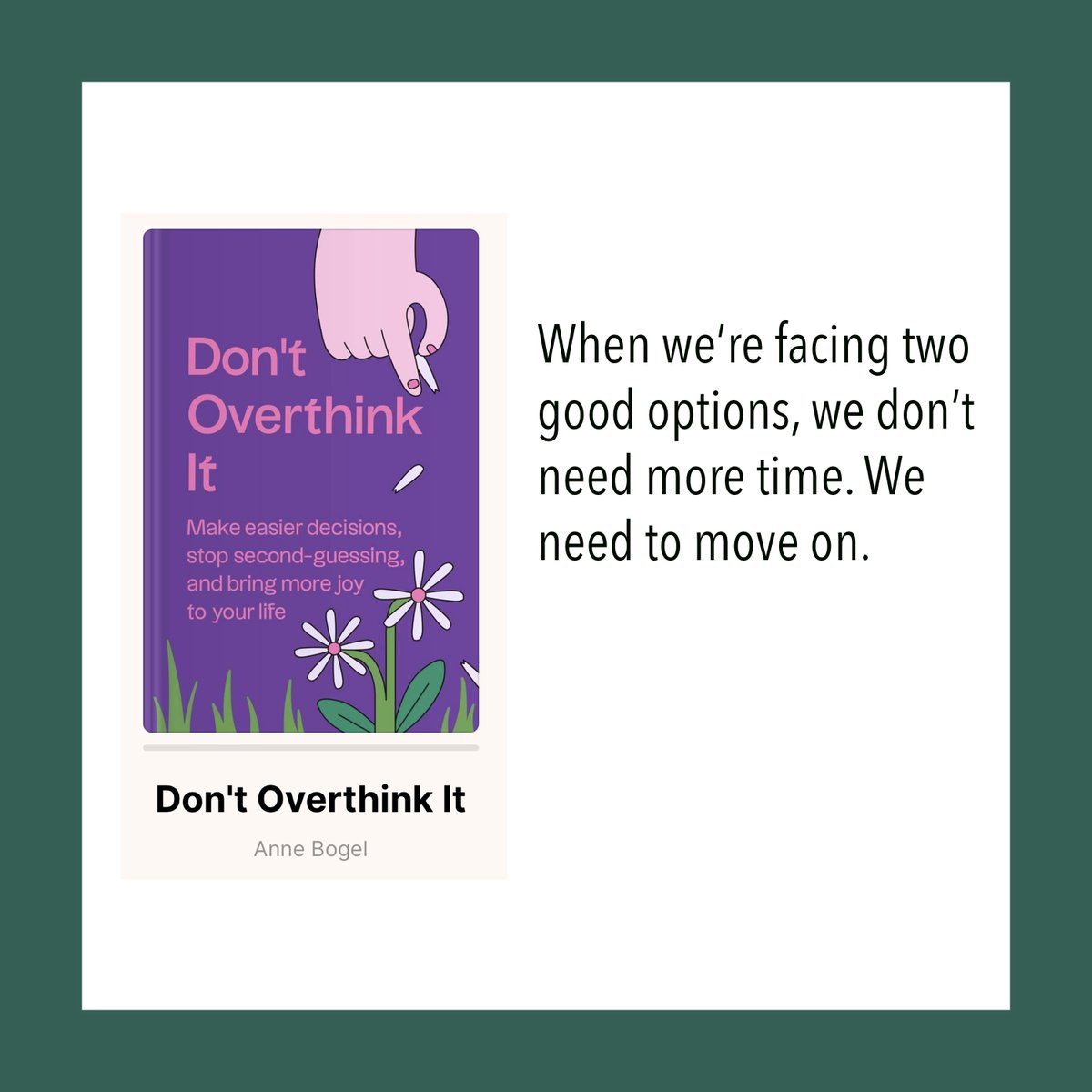 HappyA420's tweet photo. Don't Overthink It. Perfect solutions don't exist.

#headway #dontoverthinkit 

Feed your mind with knowledge that will help you keep life interesting. 

#happymind #happyA #mentalhealth #lifeinspiration #inspire #inspireothers #reading https://t.co/PgudDvilAs