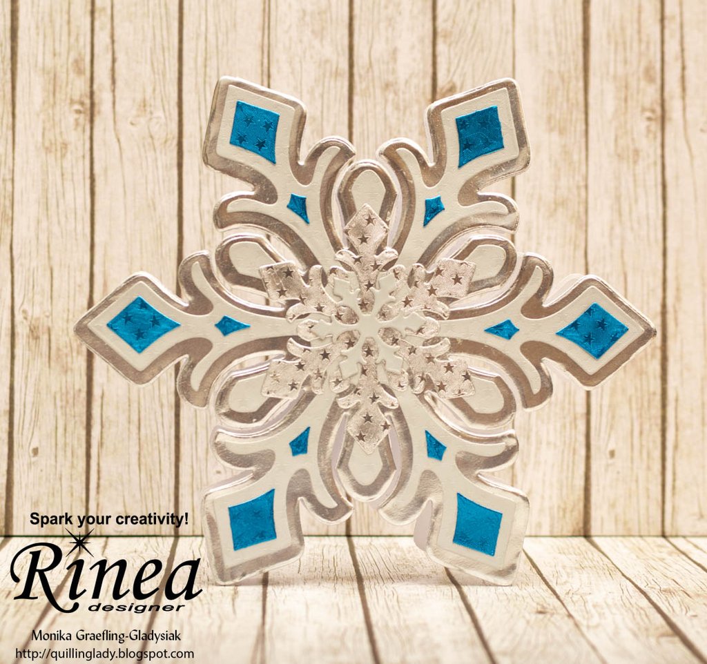 RineaInspires's tweet photo. How To Make A Snowflake Card by Monika Graefling-Gladysiak https://t.co/16iGvesdNq https://t.co/vKYix9RfKV