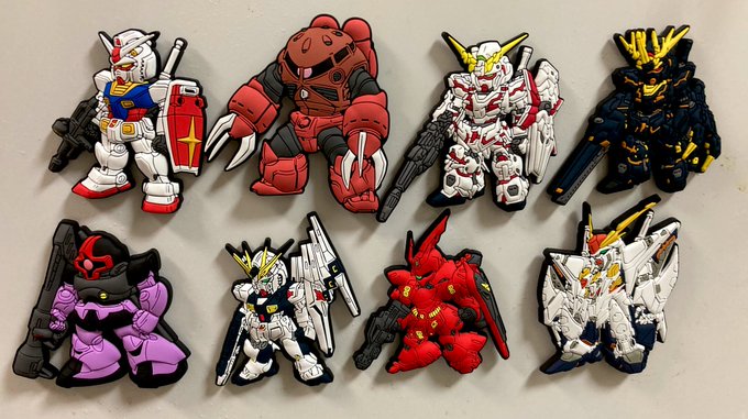 ガンダムカフェで買ったマグネットがイケてるから見て(^O^) 