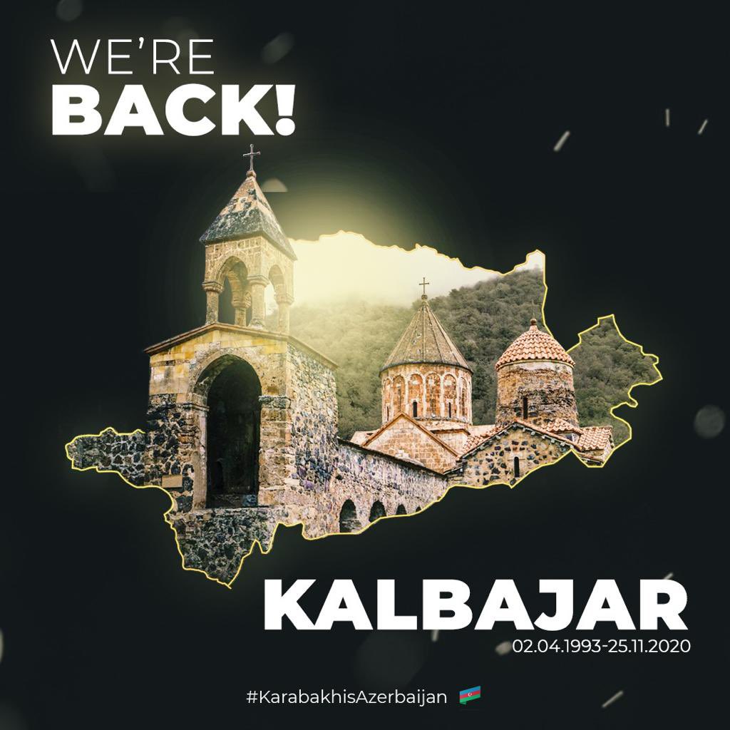 _muradbabayev's tweet photo. Glorious #Azerbaijan has liberated our beautiful #Kalbajar. It shall never fall into occupants hands again. #KarabakhisAzerbaijan https://t.co/skiR7pdSAb