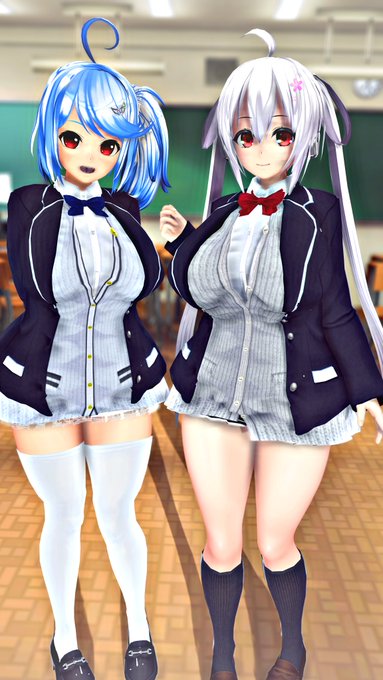 いにしえのお気に入りMODで新旧ぷそヒロイン #COM3D2 