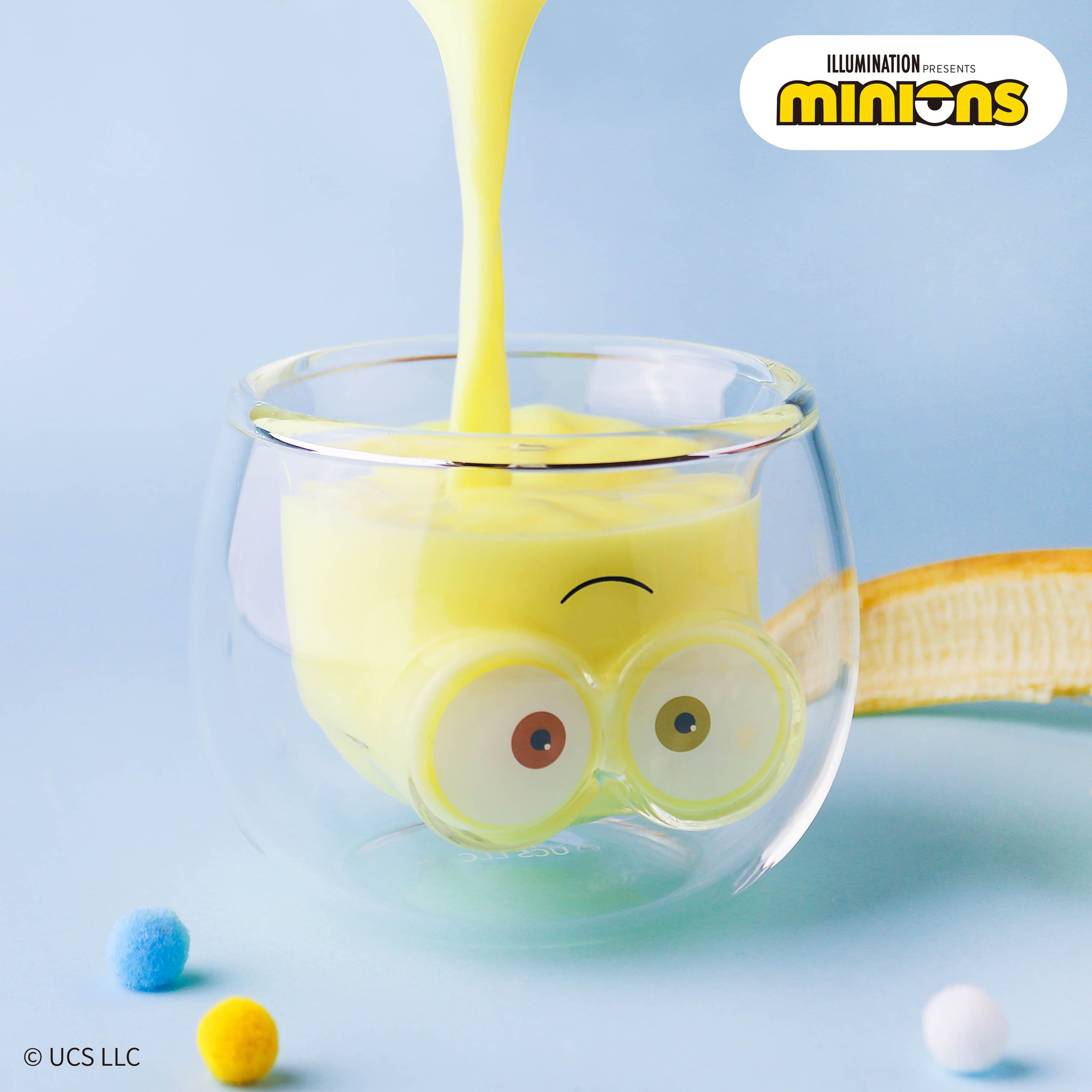ミニオン・ファンクラブ on Twitter "゜+.━━ ミニオンのダブルウォールグラスで🍸 楽しいティータイムはいかが ━━.+゜
