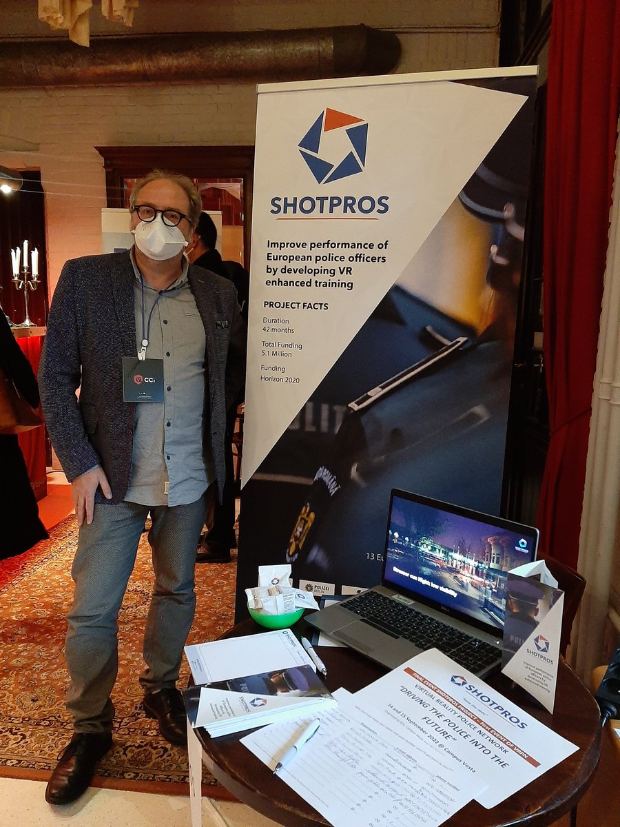 Get to know more about <a href="/shotpros/">SHOTPROS</a> virtual reality training solution to improve the performance of European police officers at
#CCIconference 
Livestream: youtu.be/gy_2atROBFo