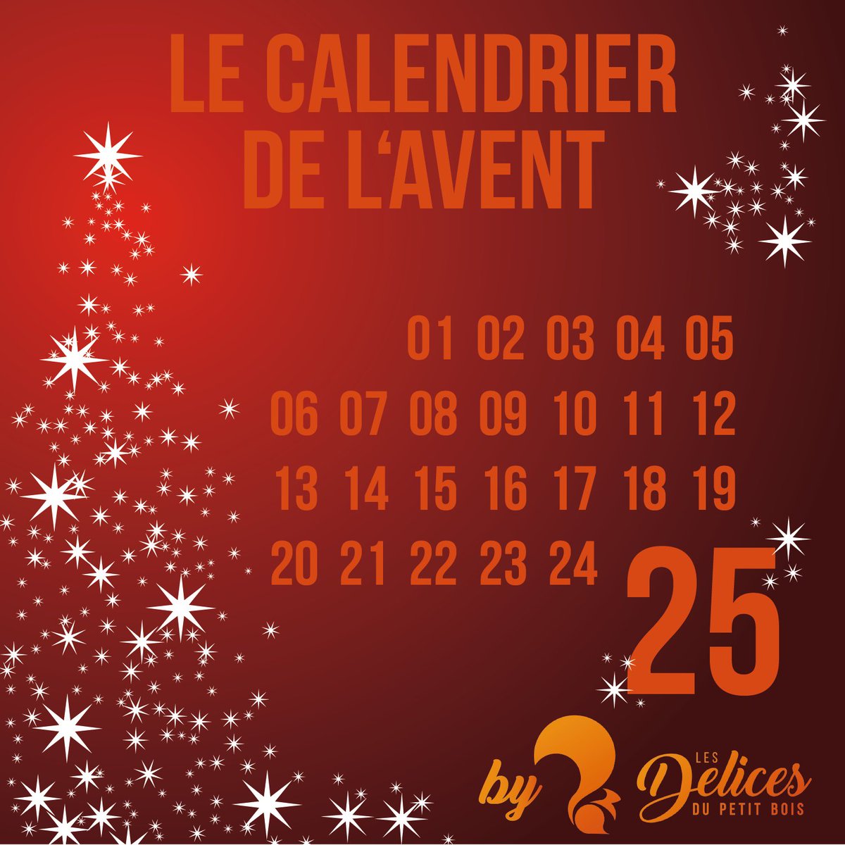 DelicesBoisPro's tweet photo. Au fait, on a une nouvelle à vous annoncer... 💡
Pour vous remercier de votre fidélité, découvrez notre #calendrierdelavent ! 🥳
Le principe est simple : Vous commandez, vous recevez une #surprise. 
Ça vous plaît ? Alors passez vos commandes ! 🔥 https://t.co/QLHuDMe9eW