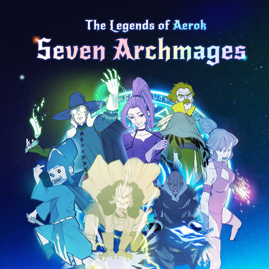 PlaySuperPlanet's tweet photo. #Zio_and_the_Magic_Scrolls #Pre_Registration

#Steel_Rainbow, the strongest group in the #Aerok Kingdom, consists of 7 Archmages.

As the #Archmages of the royal family, they are respected by people as mages with great magic powers. https://t.co/ZYT6YzEdr0