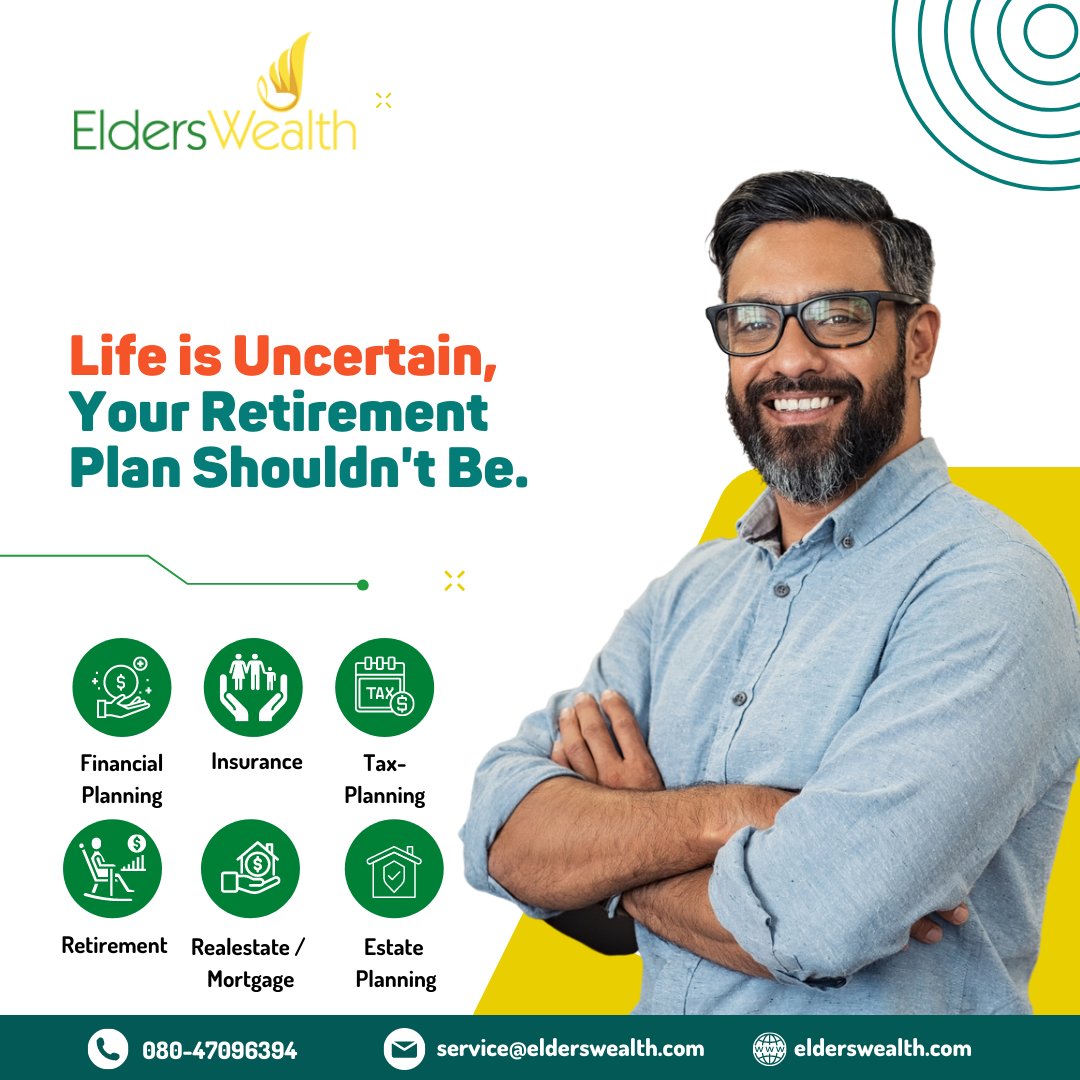 elderswealth's tweet photo. With increasing age comes worries and the need for effective personal finance management. #elderswealth helps you plan your retirement with a comprehensive plan. 
.
👉Visit: https://t.co/MFZ7dm3FL9
.
 #financialplanning #financialservices #financialsolutions #financialadvisor https://t.co/W0IUqUIUf6