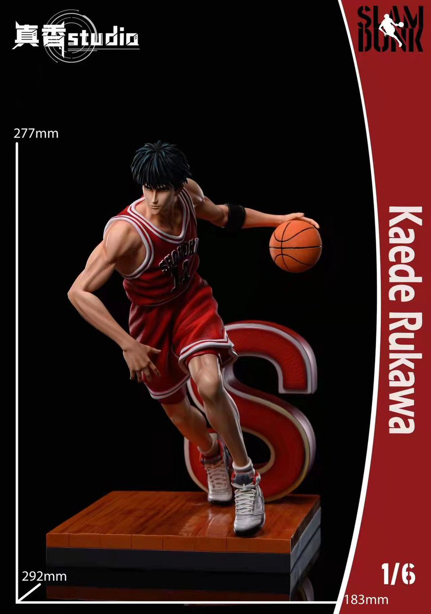 MundoKame's tweet photo. 🏀 #ZXStudio - Kaede Rukawa 🏀

Seguimos con el diorama de locura...

- Precio: 285 €
- Escala 1/6
- Medidas: 27.7 cm de alto
- Reserva: 100 €
- Lanzamiento: 3T de 2022
- PO abierto!

La podéis reservar conmigo 😏

#FelizJueves #SlamDunk #SlamDunkMovie #KaedeRukawa https://t.co/pNmEDYdTYx