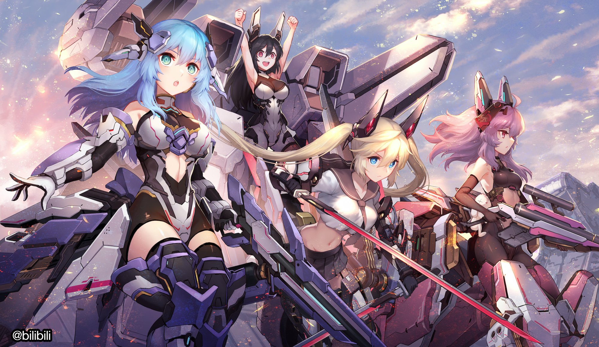 中村エイト в X: „先日配信開始された「アーテリーギア-機動戦姫