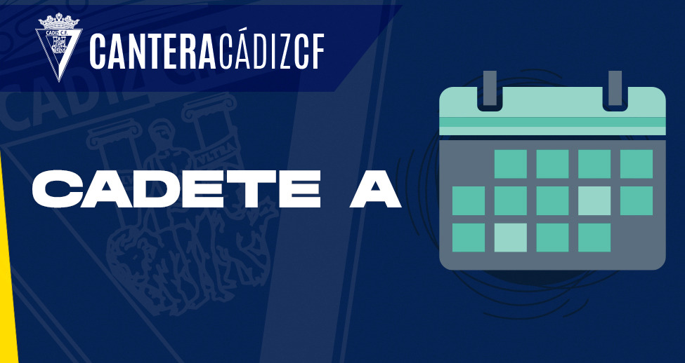 🗓️ CADETE A | Jor 13 Cadete A - <a href="/CD26_de_Febrero/">CD 26 De Febrero</a> se jugará este sábado.

📌 A las 13:30 horas en la Ciudad Deportiva.

📺 tv.cadizcf.com/directo

💙💛