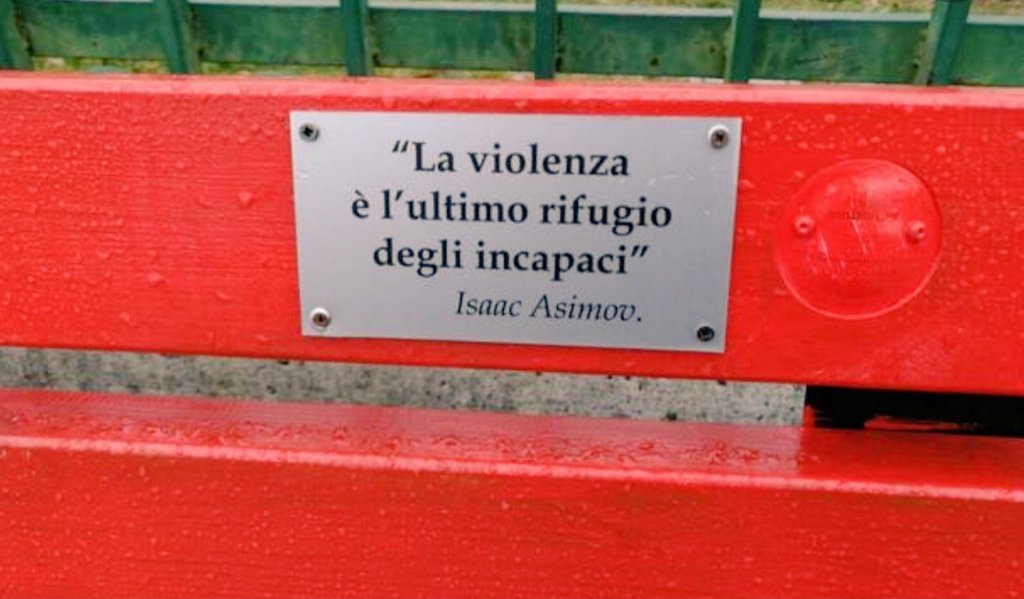 Esse_B_'s tweet photo. #25novembre - Oggi come tutti i giorni dell'anno -
❌STOP alla #violenzasulledonne e alla #violenzadigenere.
🔴"La #violenza è l'ultimo rifugio degli incapaci."🔴
.
.
.
📞#1522
#nonunadimeno https://t.co/yROoXNMUBH