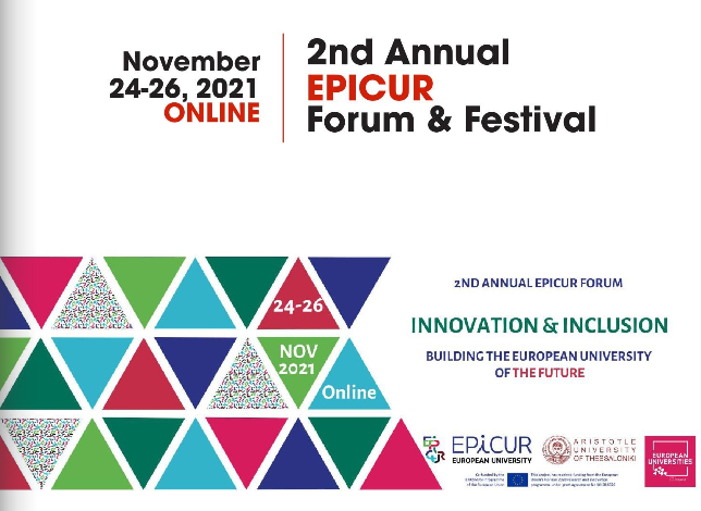 EpicurAlliance's tweet photo. https://t.co/mpGXF8Istp  
Join us this morning for the next Sessions:

📍Inclusion in Higher Education: Promoting youth resilience and social understanding  in  the  post-COVID  Higher Education (2/2)

📍The new digital and physical University Reality. Mobility without borders. https://t.co/pE4i17taK3