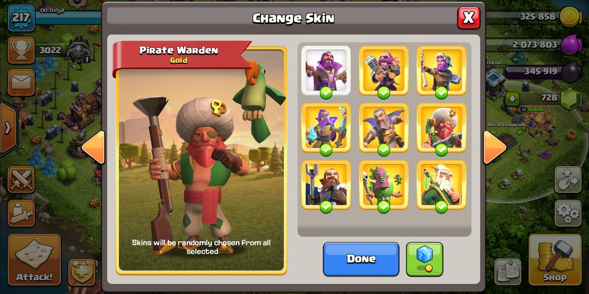 no_ninja's tweet photo. @ClashofClans Just every single Gold Pass! https://t.co/IfkkZ09SWg
