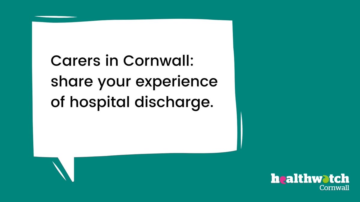 Healthwatch Cornwall tweet media