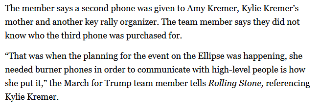 spyblog's tweet image. #OPSEC You buy 3 prepaid mobile phones for cash . You use one &amp;amp; give one to your mother, a rally organiser - calls between these two phones may be hard to trace via #CommsData. If you call a White House phone, you blow the anonymity of your #BurnerPhones
rollingstone.com/politics/polit…