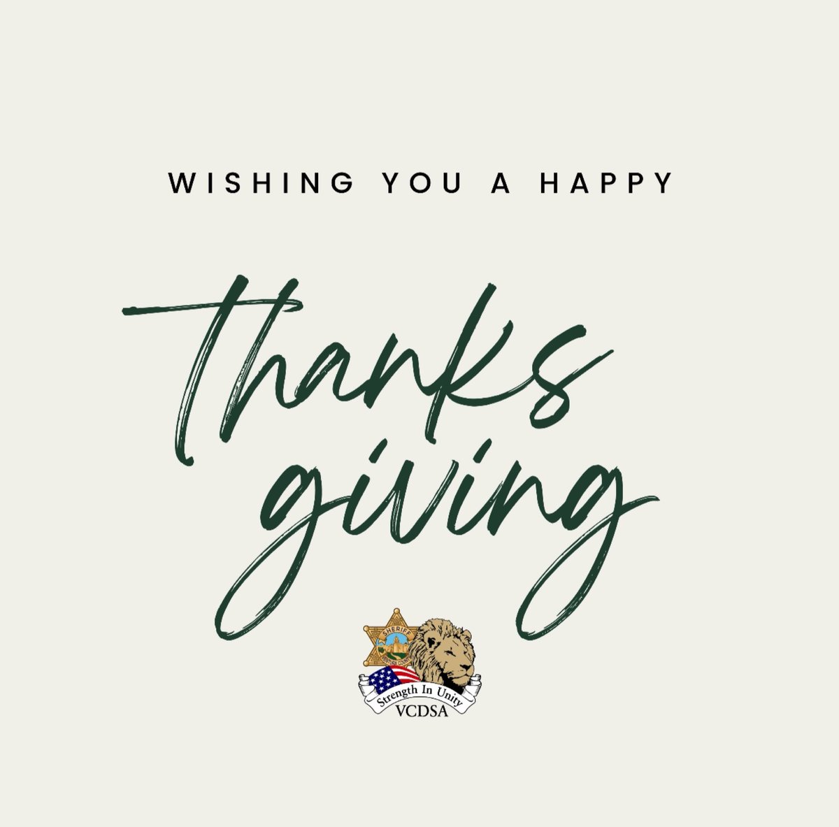 Happy Thanksgiving! Today we are extra thankful for our amazing members and supporters of the VCDSA. We love this community we get to be a part of. We wish you a wonderful holiday with you and your loved ones. 🦃 #ThanksgivingDay