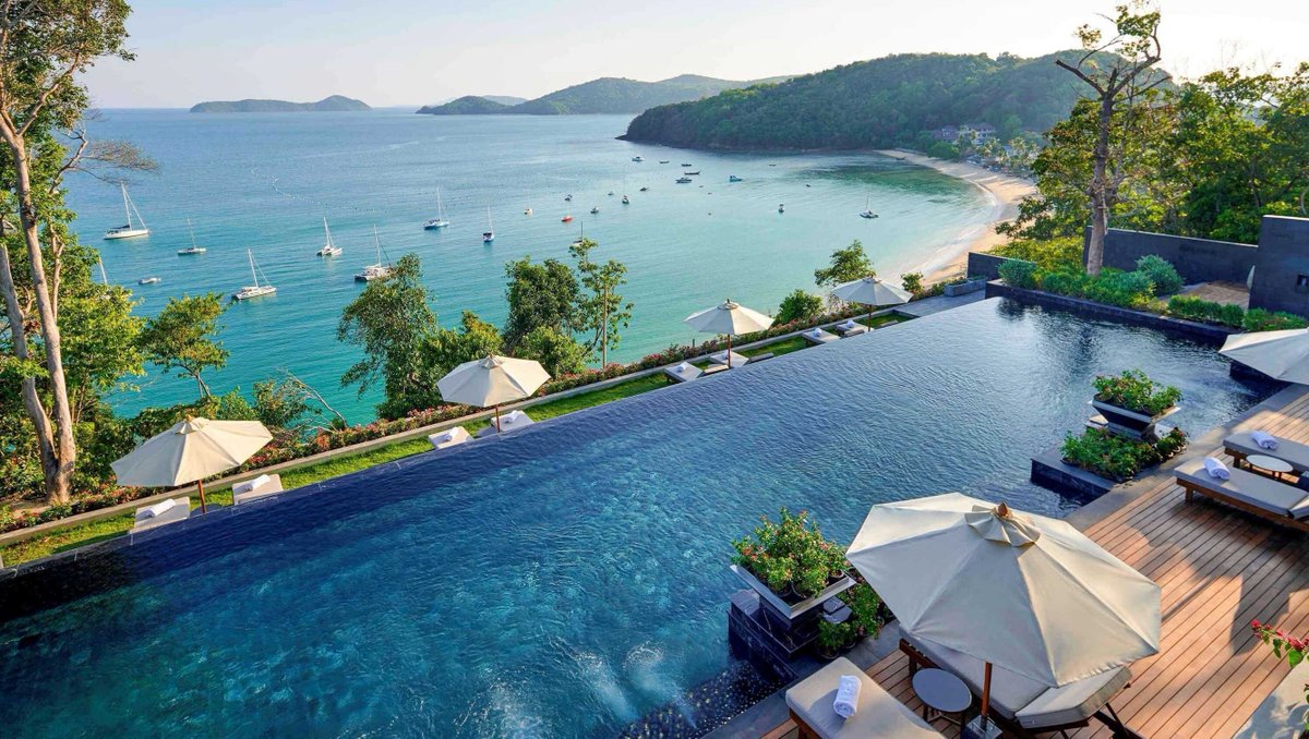 V Villas Phuket - MGallery | Opened 1 May 2021

THAILAND: It’s hard to imagine a more romantic place for a glass of champagne” says [Travel + Leisure Asia] of this hotel’s rooftop bar.

#thailand #asia #infinitypool #newhotel   

roomcard.com/hotel/v-villas…