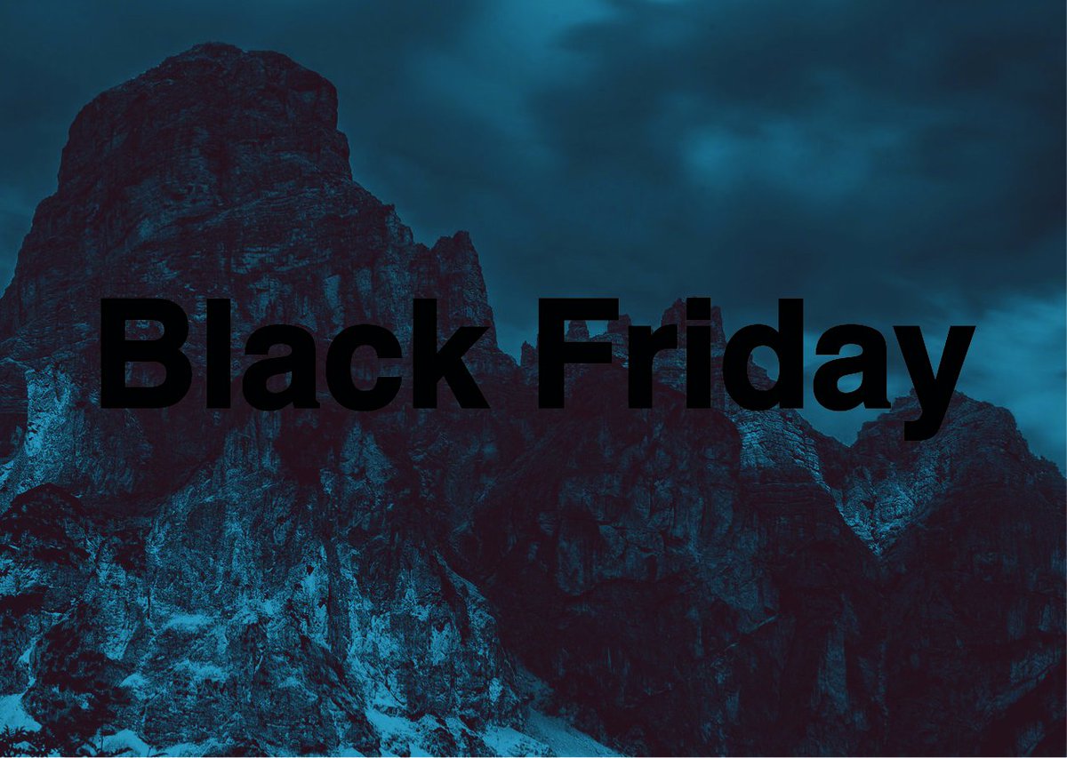 E' il momento, inizia il Black Weekend - mailchi.mp/153bf3d30492/i…