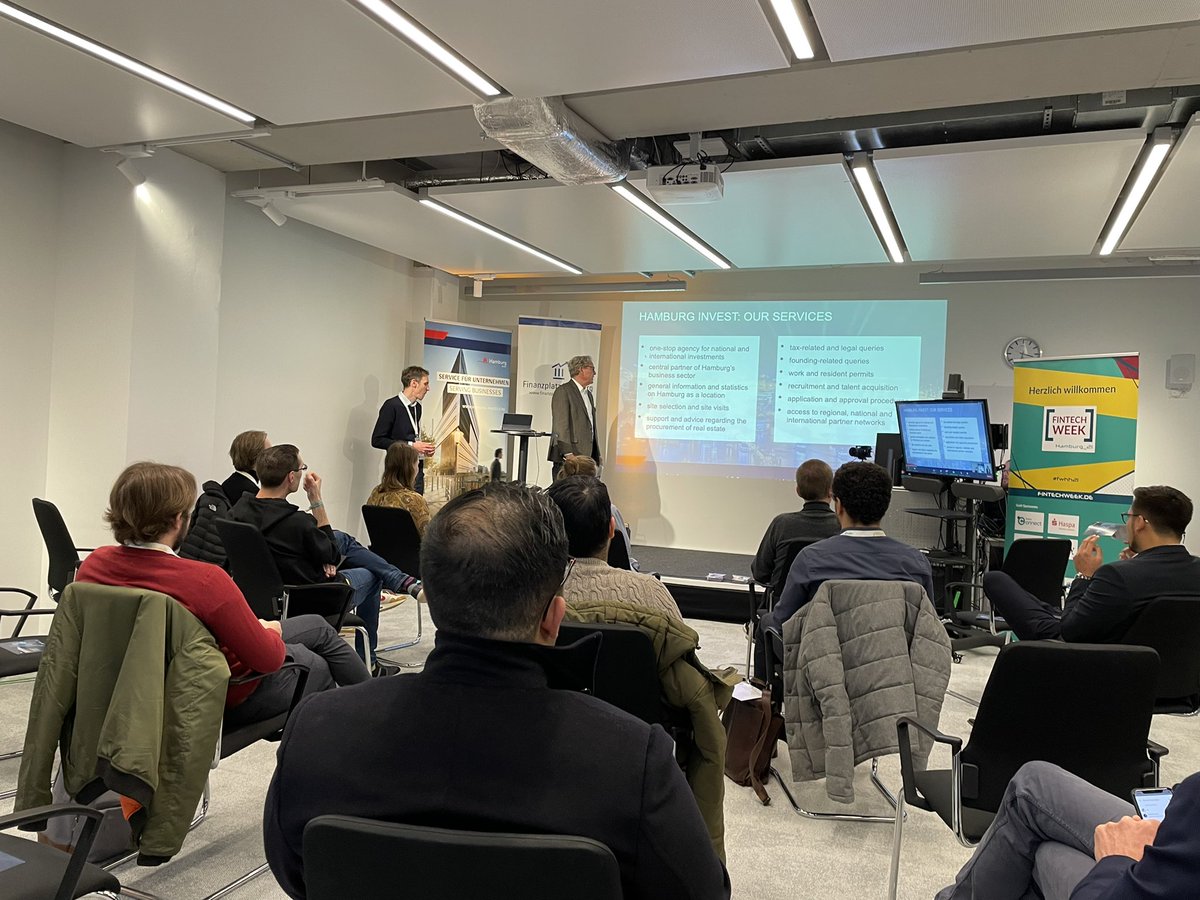 JBringezu's tweet photo. @jkk_hh und @StefanKleinHH Sharing Expertise at @FintechWeekDE https://t.co/WBepC5gaqr