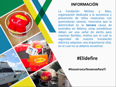 ElidefireM's tweet photo. La fundacion #MichouyMau menciona que la #electricidad es la tercera causa de #incendios en #México. Protegete con #Elidefire #Nosotroslotenemosparati, ahora con 30% de Descuento, envió gratis a todo #México #Seguridad #Safe https://t.co/1980V98GBd