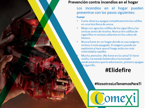 ElidefireM's tweet photo. Te compartimos algunos consejos para prevención de incendios, como como fumar afuera y apagar completamente  en latas llenas de arena. #Nosotroslotenemosparati, ahora con 30% de Descuento, envió gratis a todo #México #Seguridad #Safe https://t.co/PBMbtpeEEW