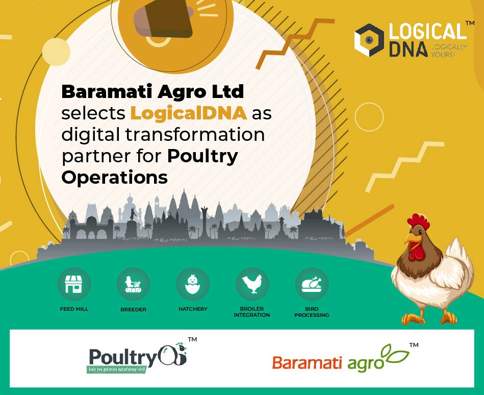 logicaldna's tweet photo. We will be extending their current @SAP ECC system for #poultry operations with our product #poultryos , later entire system will be migrated for #S4HANA @SAPIndia
More innovations to come 👍 https://t.co/4VZTxebKr4