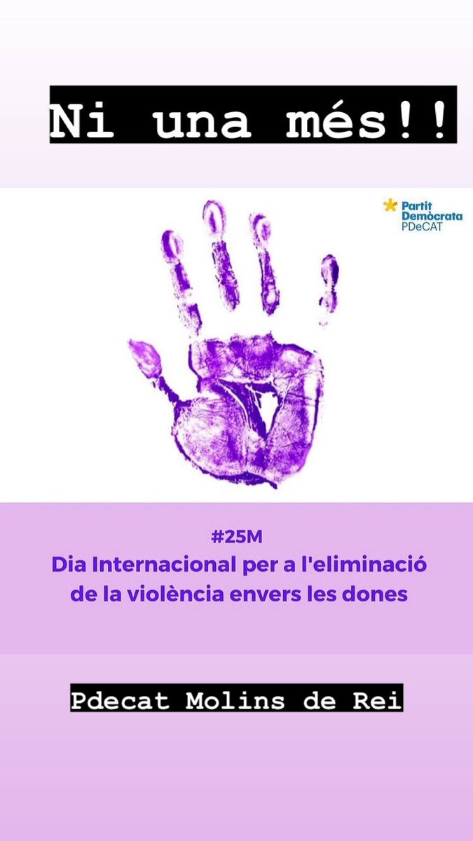 PDeCAT Molins de Rei (@pd_molinsderei) on Twitter photo 