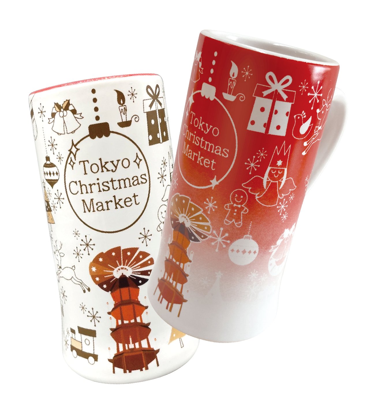 東京クリスマスマーケット オリジナルマグカップであったか いドリンクを 今年は2種類ゲットのチャンス 東京 クリスマスマーケット オリジナルマグカップ 入場特典のマグカップと会場内で購入できる2種類をご用意しております クリスマス