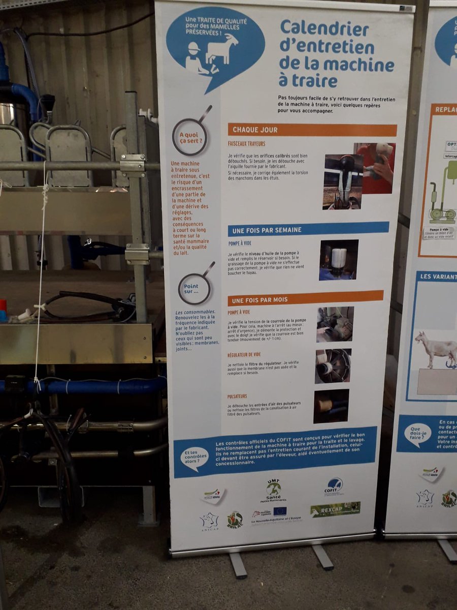 InstitutElevage's tweet photo. #CaprInov 2021 🐐
🔴 En direct de @Caprinov
▶ Sur l'espace #CapriTraite les animations continuent
👉 En ce moment, notre équipe vous explique comment prendre en compte la diversité des #mamelles caprines et des matériels pour une #traite adaptée https://t.co/bpL8IgHcuk
