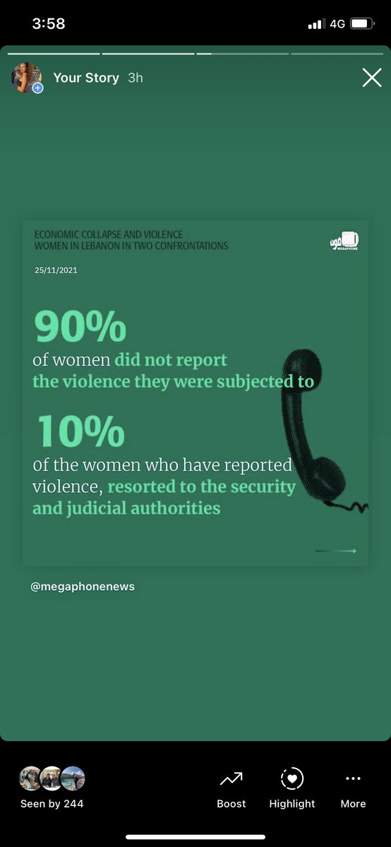 Tamara_256B's tweet photo. @josephcazzi Yes! I actually posted about this on my Instagram stories, here are some screenshots with some numbers. #ENGL256BF21 #Lebanon #Womenrights https://t.co/46xn9JUVVr