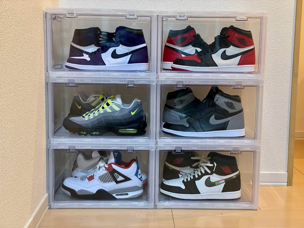ynx11_fg2's tweet photo. タワーボックス来たけど、より沼にハマるやつだな😂
#towerboxplus
#jordan1bredtoe
#jordan1shadow https://t.co/n3yBxJj2PJ