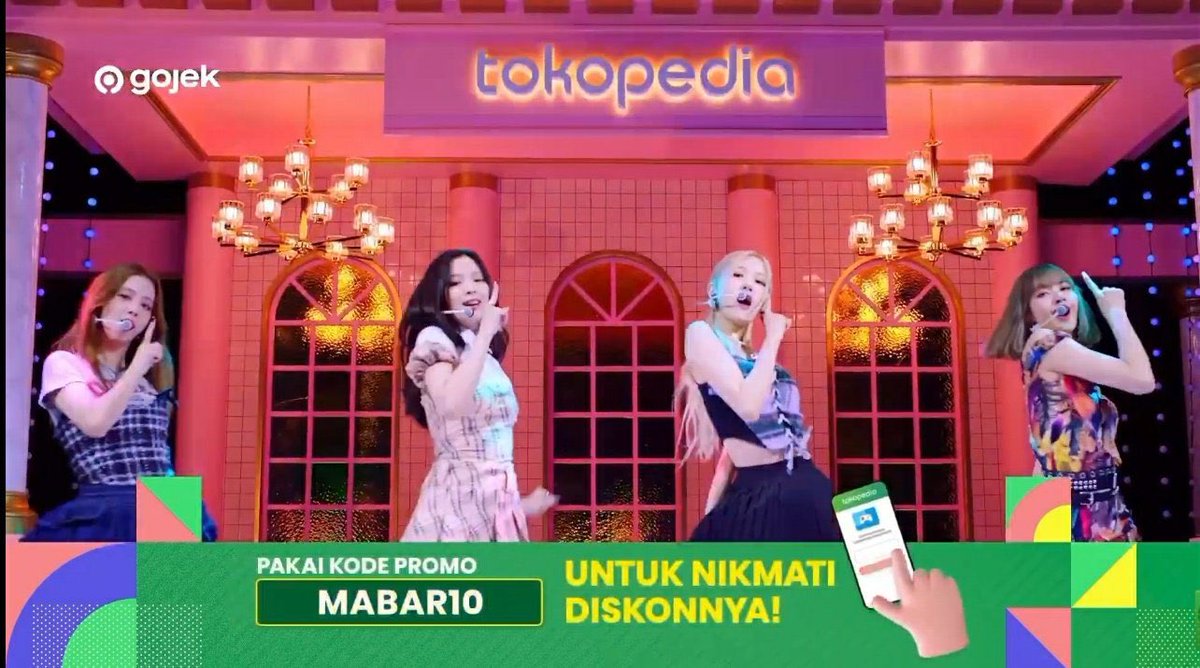 BLACKPINK performed Lovesick Girls! ? BLACKPINK TOKOPEDIA 