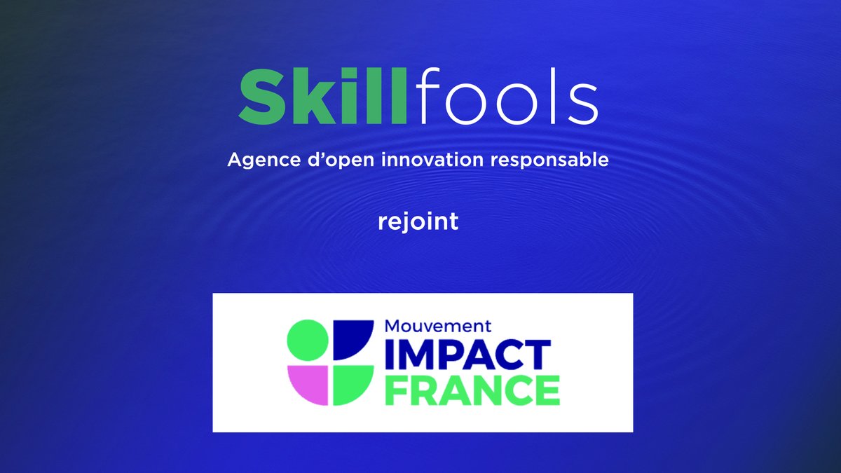 SkillFools's tweet image. Toute l'équipe de @SkillFools est ravie de rejoindre le @Mouv_ImpactFr , le réseau des entrepreneurs et dirigeants qui mettent l'impact écologique et social au coeur de l'entreprise. 
Ensemble, changeons l'économie !