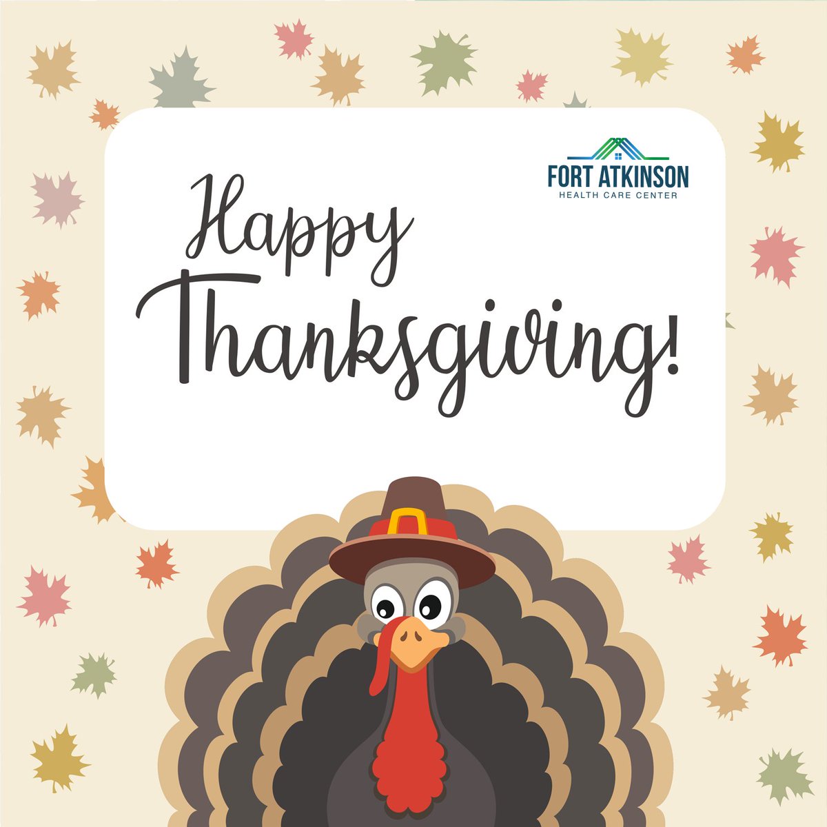 FortAtkinsonhcc's tweet photo. Happy Thanksgiving! 🦃🍁
#thanksgiving2021 #fall #blessed #thankful https://t.co/OVcBwIJbnr