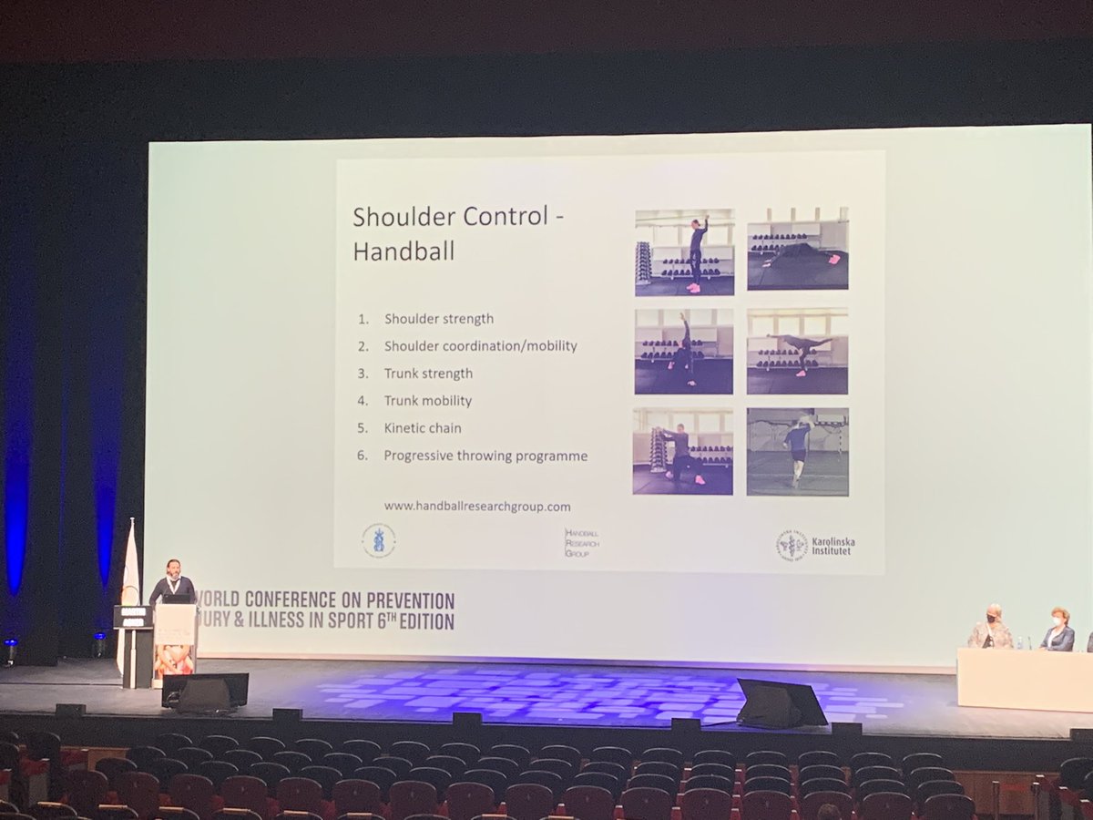 KThorborg's tweet photo. Great work by @martinasker on preventing shoulder injuries in female handball. 50% reduction with carefully planned and timed strengthening - implemented before the shoulder injury peaks usually occur. Build capacity to ride of the storm💨 https://t.co/eLUsy9B2z1