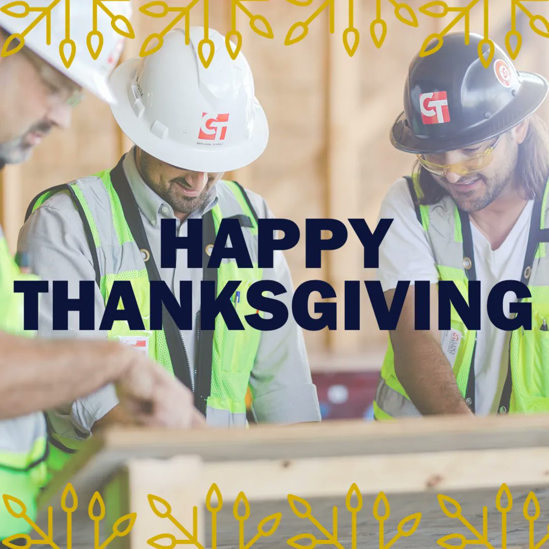 Today, and every day, we are grateful for our clients, design and construction partners, and of course, our dedicated colleagues. Your business and loyalty is the reason for our success over the last 72 years. We wish you and your family a safe and happy Thanksgiving!