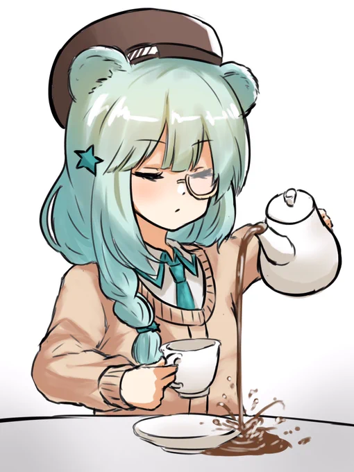 #アークナイツ版深夜の真剣お絵かき60分一本勝負
うるさいですね… 