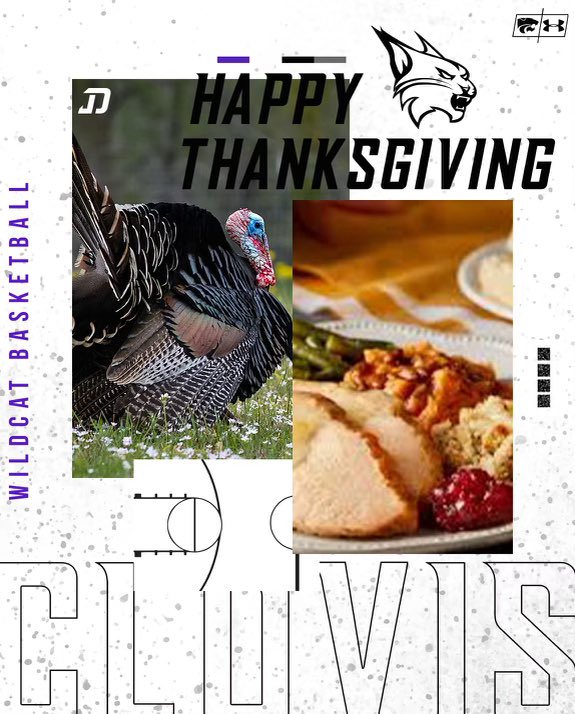 wildcatbballchs's tweet photo. Happy thanksgiving, thankful for all the Wildcat basketball fans and their families out there! https://t.co/8Su15mqA3A