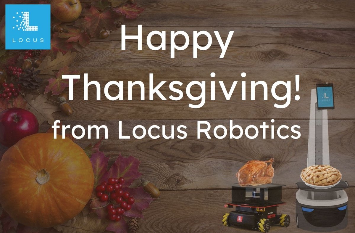 From our family to yours, have a wonderful Thanksgiving! #happythanksgiving  #robotics