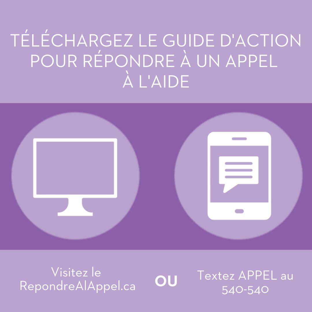 cdnwomenfdn's tweet photo. Aujourd’hui débutent les #16jours d’activisme contre la VFG. C’est aussi le premier jour pour s’inscrire et #repondrealappel.

Visitez le https://t.co/qvJEgWy90p afin d’obtenir gratuitement le Guide pour répondre à un appel à l’aide. 

#16joursdactivisme #ContreVFF #ContreVFG https://t.co/5quUpcbxNL
