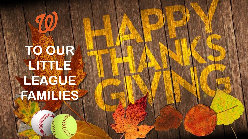 Wishing all of our Woburn Little League family and friends a happy and safe Thanksgiving!