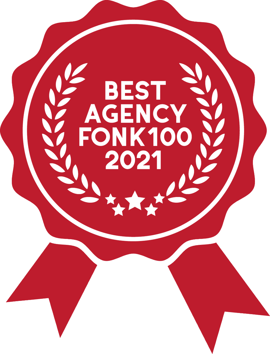 The Top 100 Agencies List of FONK is out. And we're in it! We are grateful that our clients stayed with us, worked with us on their (new) successes ánd awarded us with a top score of 8,91 out of 10. We could not wish for more at the moment. 

lnkd.in/eEYYjSgj

#fonktop100