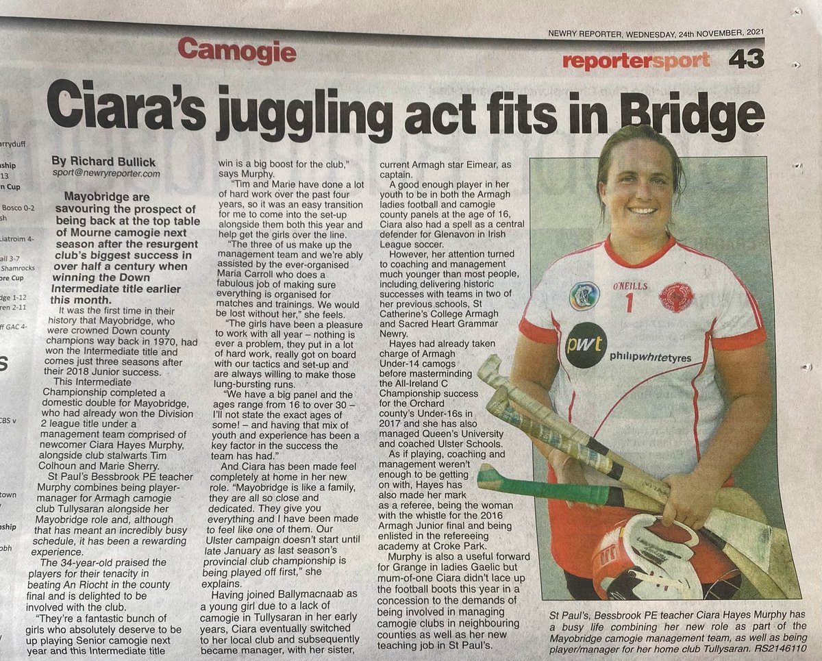 Mayobridge GAC tweet media