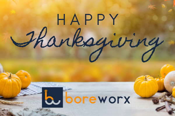 boreworx's tweet photo. Wishing everyone a very Happy Thanksgiving from the Boreworx team!

#thanksgiving #grateful #givethanks https://t.co/YJIYjQjPom