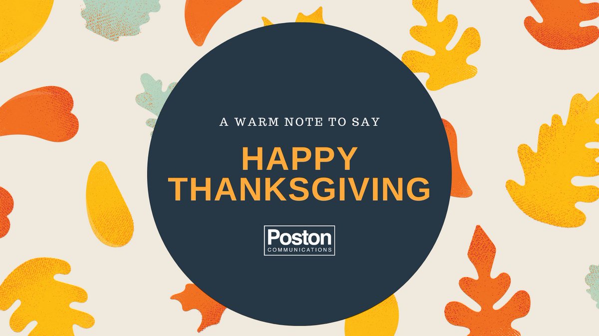 In this season of giving, we find ourselves truly humbled and grateful for our clients, colleagues and friends. We wish you a Happy Thanksgiving and a wonderful holiday season!