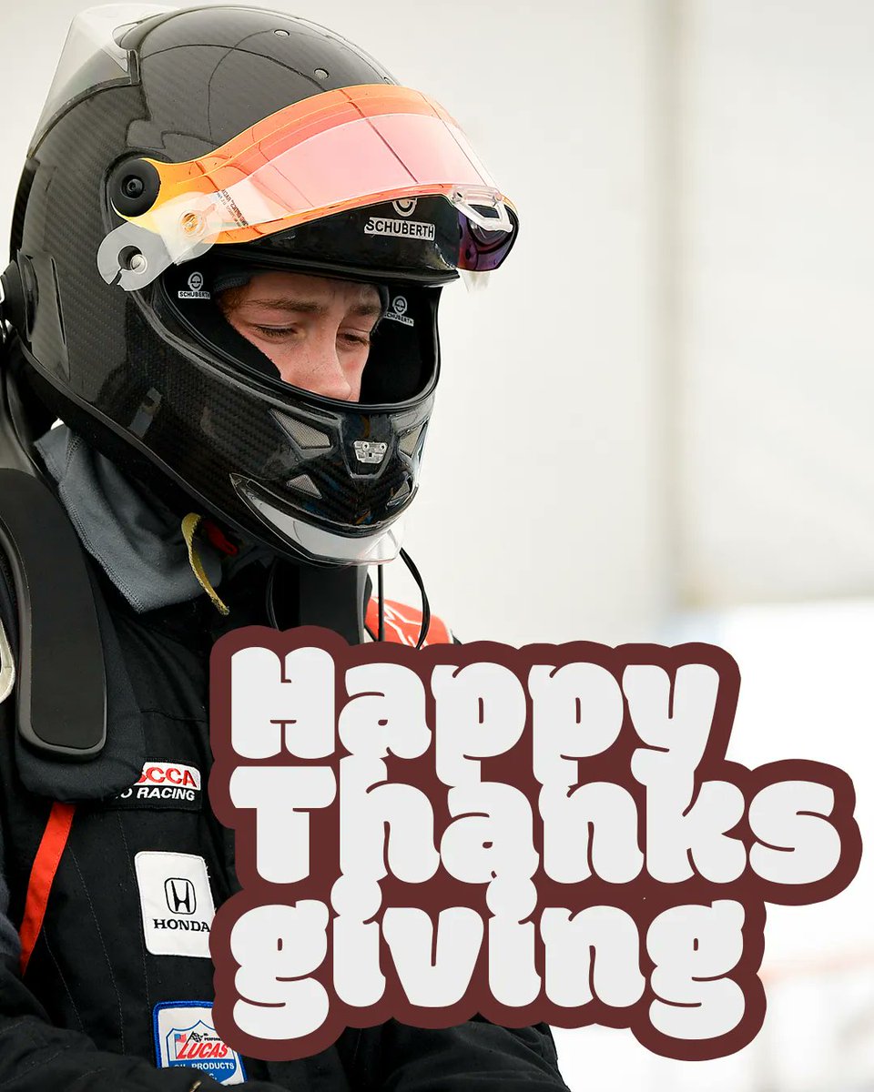 LucasMannRacing's tweet photo. We are wishing you and your family a wonderful Thanksgiving!

#LM / #LucasMannRacing / #LucasMann https://t.co/Ayc6WnSHxo